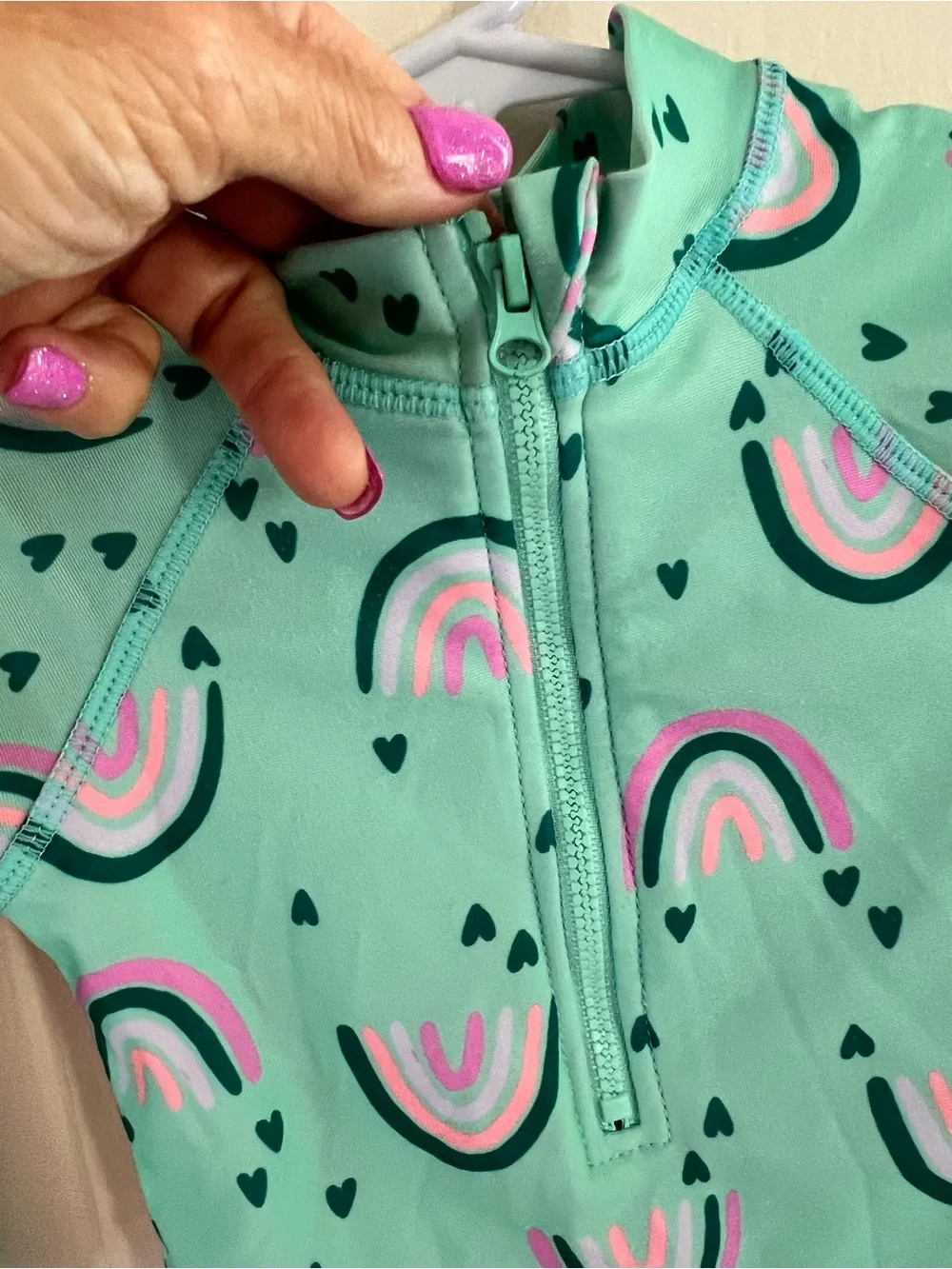18 mo Swimsuit Long-Sleeve One-Piece by Jumping Beans
